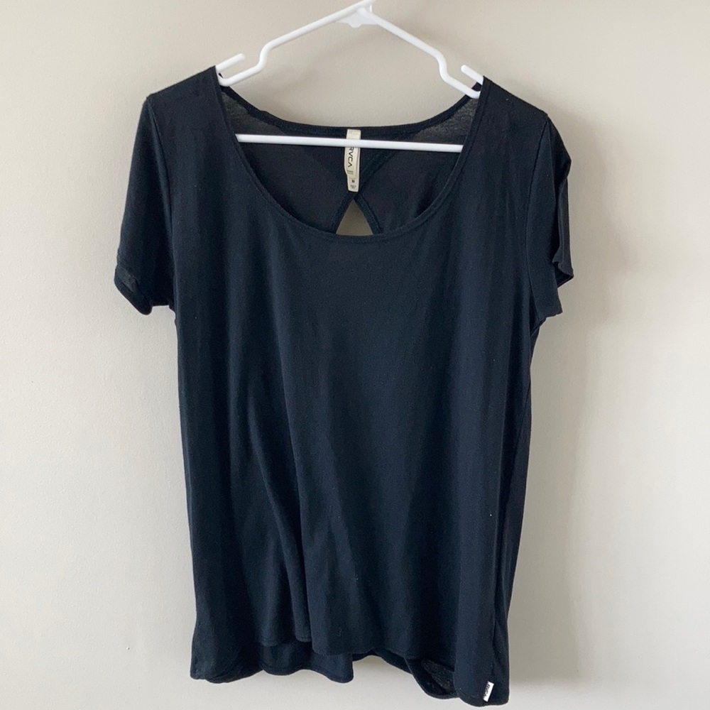 RVCA open back shirt